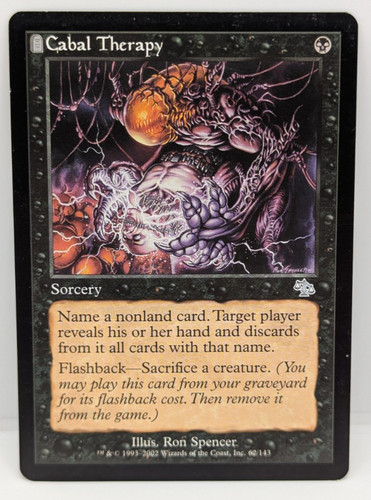 Cabal therapy judgment regular - cabal,