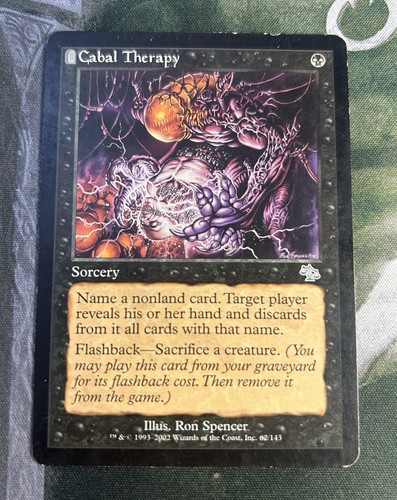 Cabal therapy judgment - therapy,,