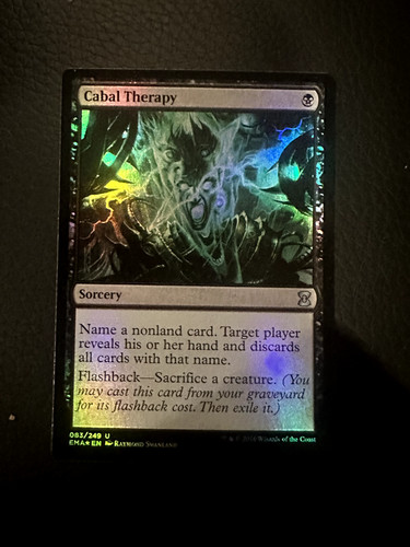Mtg cabal therapy foil - mtg,